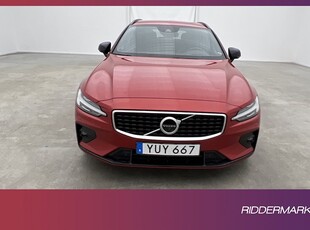 Volvo V60 D4 190hk R-Design VOC Värm H/K HUD 360° Navi Skinn