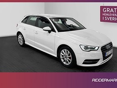 Audi A3 1.6 TDI 110hk Attraction Välservad 0.31L/Mil