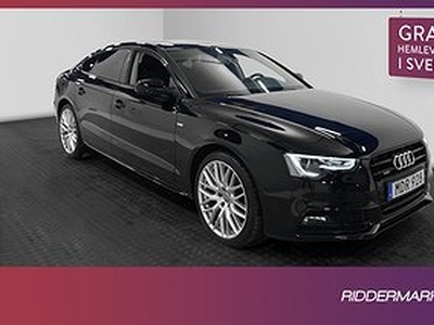 Audi A5 Sportback 2.0 TFSI Q 230hk S-Line Sensorer Välservad