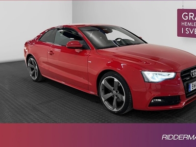 Audi A5Coupé TDI Q S-Line Värmare Navi RS-fälgar Drag 2015, Sportkupé