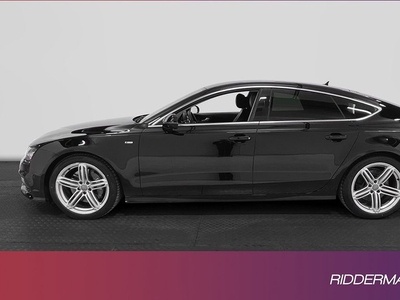 Audi A7Quattro 3.0 TDI S-line Bose Navi kamera HUD 2014, Sportkupé