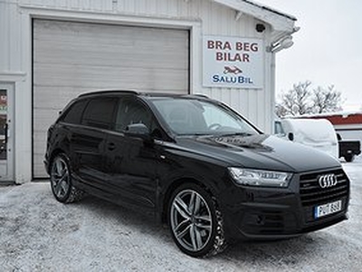 Audi Q7 3.0 TDI 272HK Quattro S-line Drag 7-Sits Luftjädring