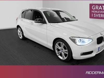 BMW 116i 5-dörrar Sensorer Välservad 0,47L Mil 2014, Halvkombi