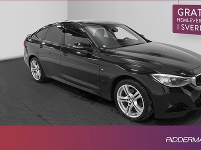 BMW 320d xDrive GT M Sport B-kamera Skinn Navi Drag 2015, Halvkombi