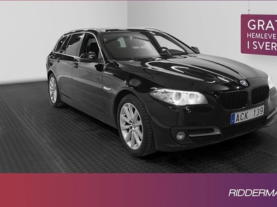 BMW 520d xDrive M Performance HiFi Värmare Skinn Drag 2014, Kombi