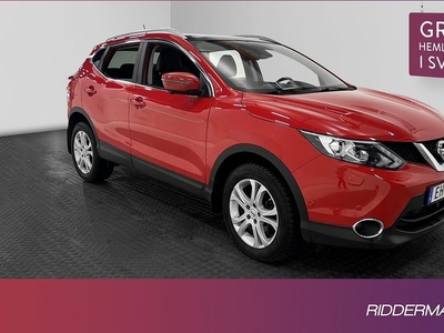 Nissan Qashqai1.2 DIG-T Tekna Pano 360° Navi Värmare 2016, SUV