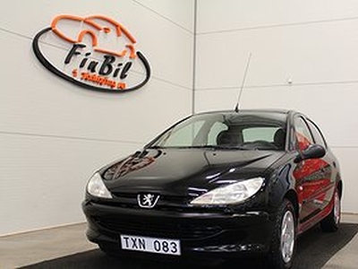 Peugeot 206 5-dörrar 1.4 XR Euro 3,OBS 7000 MIL,FIN BIL