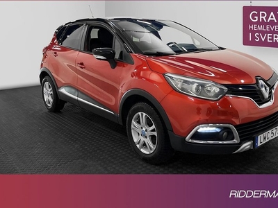 Renault Captur0.9 TCe Helly Hansen Navi Sensorer Drag 2015, Halvkombi