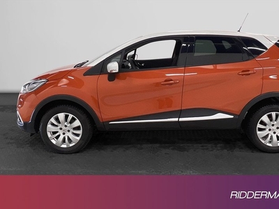 Renault Captur1.2 TCe Nyserv Navi Låg Skatt 0,49l mil 2017, Halvkombi