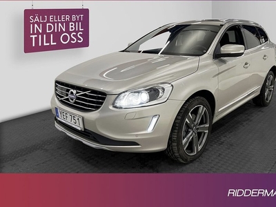 Volvo XC60D4 AWD Summum VOC Värmare Pano BLIS Kamera Drag 2017, SUV