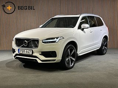 Volvo XC90 D5 AWD R-design 7-sits I Drag I B&W I Pano I Luftfjädring