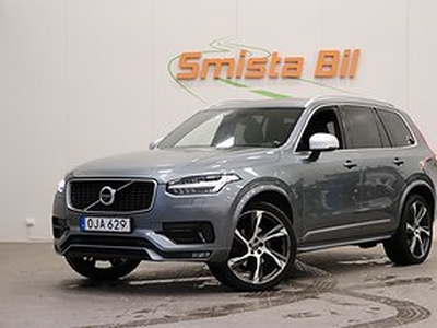 Volvo XC90 D5 AWD R-Design 7-sits LUFT PANO 360 B&W 22'' 235hk