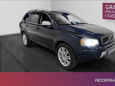 Volvo XC90D5 AWD Summum 7-sits Värmare Skinn Drag Välservad 2014, SUV