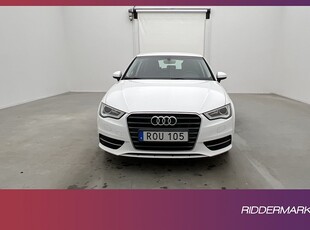 Audi A3 Sportback TFSI 110hk Attraction Sensorer Farthållare