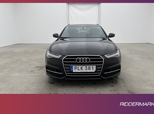 Audi A6 Avant 2.0 TDI 190hk S-Line Halvskinn Sensorer Drag