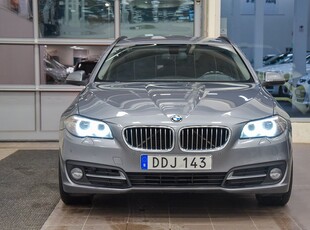 BMW 520 d 190HK xDrive Navi HiFi Läder Backkamera Dragkrok