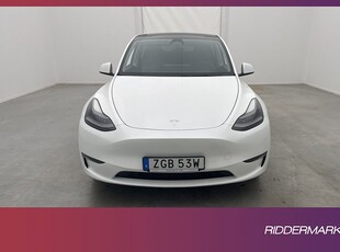 Tesla Model Y Long Range AWD Dragkrok Autopilot Svensksåld