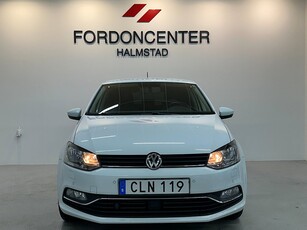 Volkswagen Polo 5-dörrar 1.2 TSI 90hk P-Sensorer|Farthållare