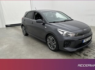 Kia Rio1.0 T-GDI GT-line Kamera Rattvärme Välservad 2020, Halvkombi