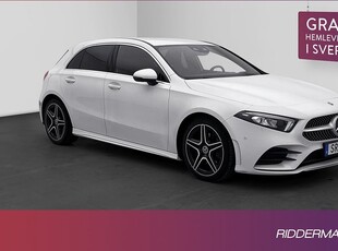 Mercedes A200Benz A 200 AMG Widescreen Kamera Navi Välserv 2019, Halvkombi