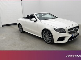 Mercedes E400Benz E 400 4Matic Cab Värm Wide 360° Burm Elstolar 2018, Cab