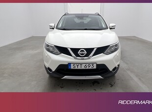 Nissan Qashqai 163hk Tekna Pano Värm 360° Navi Skinn Drag