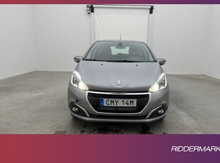 Peugeot 208 1.2 VTi 83hk Active Värmare Farthållare Välserv