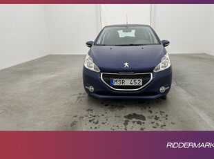 Peugeot 208 HDi 68hk Värmare Farthållare Dragkrok Välservad