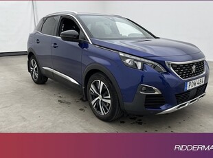 Peugeot 3008BlueHDi GT-Line Värm Navi CarPlay Drag 2017, SUV