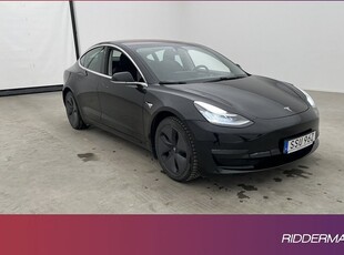 Tesla Model 3Long Range AWD Pano Kamera Skinn Sv.Såld 2019, Halvkombi