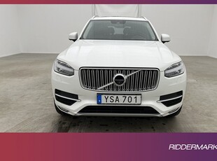 Volvo XC90 D5 AWD Inscription VOC Värmare 360° Pano HUD Drag