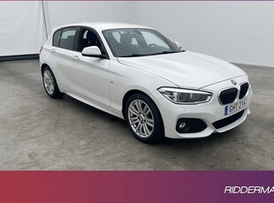 BMW 116d hk M Sport Sensorer Alcantara Välservad 2015, Halvkombi