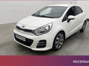 Kia Rio1.2 CVVT Advance Kamera Rattvärme Välservad 2015, Halvkombi