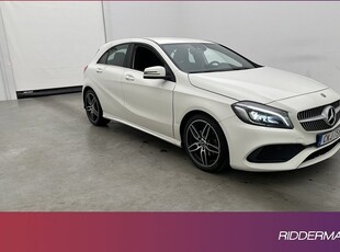 Mercedes A180Benz A 180 AMG Kamera Låg-skatt 0,54L mil 2018, Halvkombi