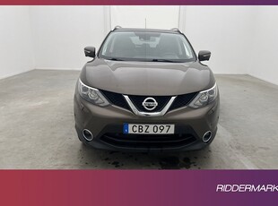 Nissan Qashqai 1.2 DIG-T 115hk Tekna Pano 360 Navi Dragkrok