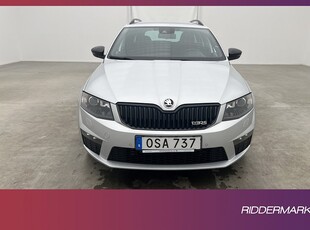 Skoda Octavia Kombi RS 2.0 TSI 220hk Värm Canton Kamera Drag