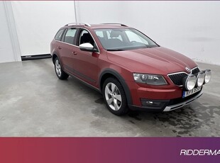 Skoda OctaviaScout 2.0 TDI 4x4 Värmare Sensorer Drag 2015, Kombi