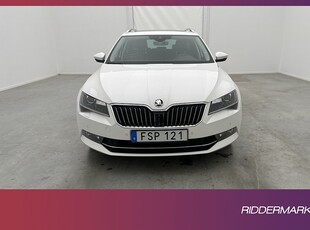 Skoda Superb 4x4 280hk L&K Pano Canton Värm Kamera Navi Drag