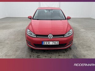 Volkswagen Golf 1.4 TSI 140hk Highline Sensorer Låg Skatt