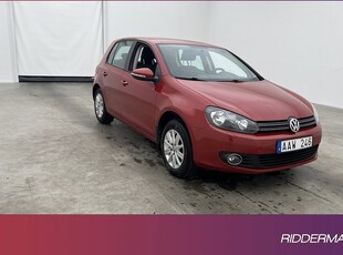 Volkswagen Golf1.6 Farthållare Lågskatt Välservad 2011, Halvkombi