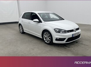 Volkswagen GolfTSI R-Line CarPlay Adaptiv-Fart 2017, Halvkombi