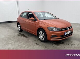 Volkswagen Polo1.0 TSI Bluetooth 0,44L Mil Låg Skatt 2018, Halvkombi