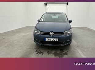 Volkswagen Sharan 2.0 TDI 150hk Värm 7-Sits Pano Kamera Drag