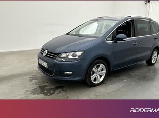 Volkswagen Sharan2.0 TDI Värm 7-Sits Pano Kamera Drag 2016, Minibuss