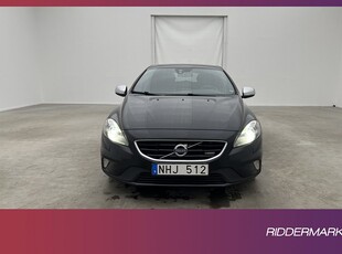 Volvo V40 D3 150hk R-Design Värmare Skinn Sensorer Keyless