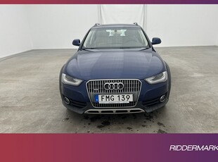 Audi A4 allroad 2.0 TDI Q 190hk En-Brukare Skinn Farthållare