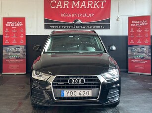 Audi Q3 2.0 TDI 150HK quattro S Tronic Euro 6 Nybesiktigad