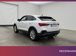 Audi Q3 Sportback 40 TDI 190hk Quattro D-Värmare Cockpit GPS