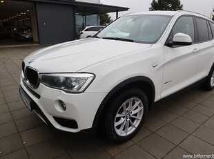 BMW X3 xDrive20d, F25 190hk Light Aut Svensksåld