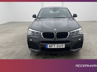 BMW X4 xDrive20d 190hk M Sport Värmare HiFi Kamera Navi Drag